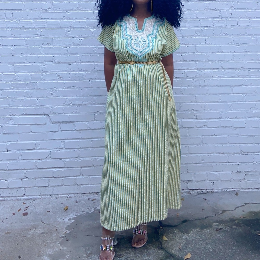 Vintage Embroidered Caftan